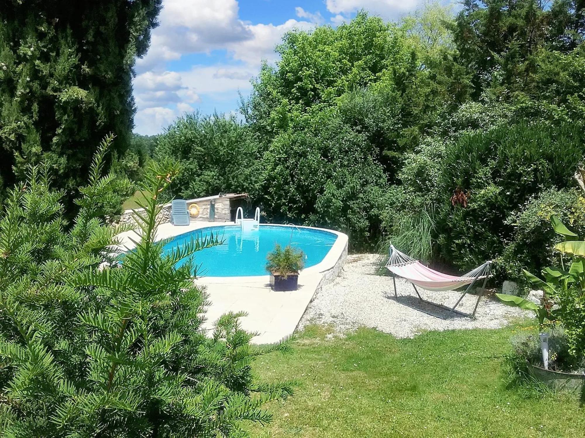 Villa Charmante A Bosset Avec Piscine Partagee Екстер'єр фото